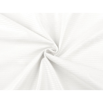 Velvet / samet oděvní s řádkovanou strukturou, střední, 1 Off White