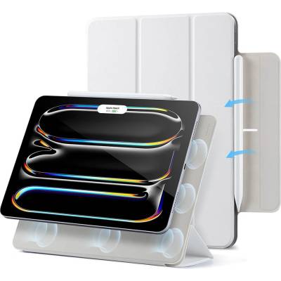 ESR Rebound Magnetic pouzdro na iPad Pro 13 2024 KF2318185 bílá