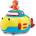WOW Toys Играчка за къпане - Слънчевата подводница (03095)