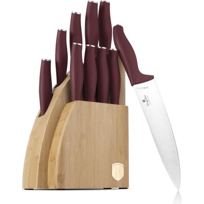 Berlingerhause Súprava nožov so stojanom BAMBOO 10 ks Leonardo Collection