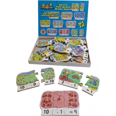 Just Jigsaws 791 Odčítanie drevené 30 dielov