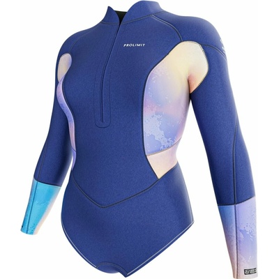 Dámsky PROLIMIT Shorty Fire V-Zip 2/2 mm Blue/Peach