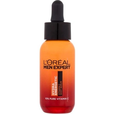Men Expert Hydra Energetic Vitamin C Shot Serum озаряващ и изглаждащ серум за лице 30 ml за мъже