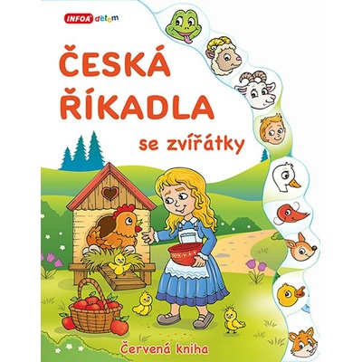 Česká říkadla se zvířátky - Červená kniha