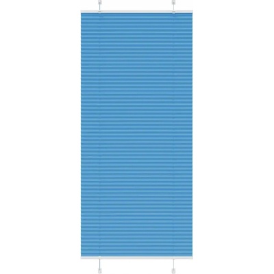VidaXL Roleta plisé 100 x 200 cm modrá