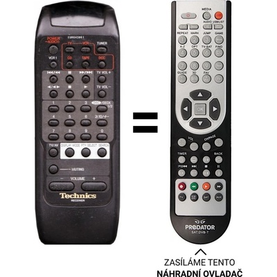 Dálkový ovladač Predátor Technics EUR643861