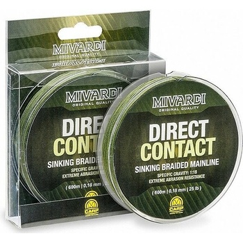 Mivardi šnúra DirectContact Sinking Braid 600m 0,18mm