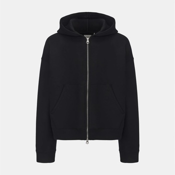 Firetrap Мъжки суичър Firetrap Scuba Full Zip Hoody Mens - Black