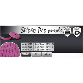 Scholl Concepts M SpiderPad 145/30 mm purple