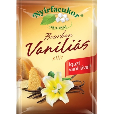Nyírfacukor Original Bourbon Vanilkový Xylitol březový cukr 10 g