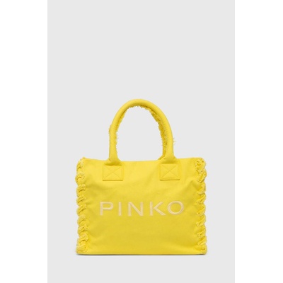 PINKO Памучна чанта Pinko в жълто 100782 A1WQ (100782.A1WQ)