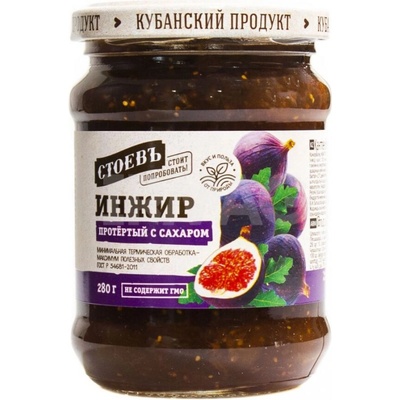 Stoev Fíky protřené s cukrem 280g