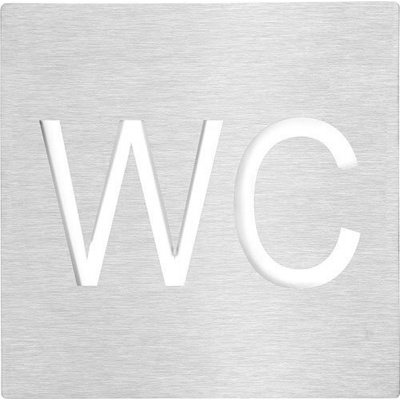Bemeta 111022082 WC tabuľka 120x120 mm, leštená nerez XP038