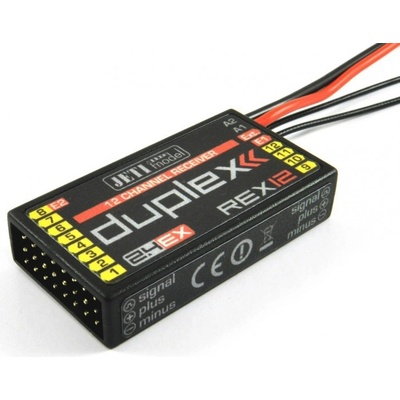 JETI Duplex REX 12 EPC 2,4GHz 12k prijímač CZ