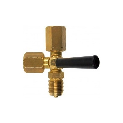SUKU manometrový kohout 3-cestný G1/2" F/M/M 35151