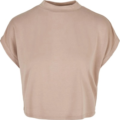 Urban Classics Дамски къс топ в бежово Ladies Modal ShortUB-TB2596-03257 - Бежов, размер 5XL