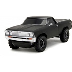 Jada Toys Радиоуправляема кола Jada Toys - Fast & Furious, 1967 Chevrolet El Camino, 1: 24, черна (34259) - baby