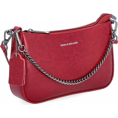 Noelia Bolger kabelka crossbody NB 0084 TCV Tmavo červená