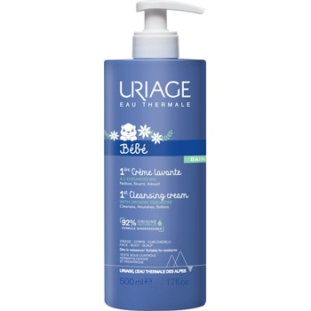 Uriage Почистващ душ-крем за бебета Uriage - С отмиване, 500 ml