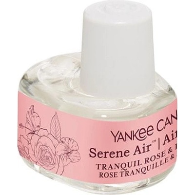 Yankee Candle Náplně do osvěžovače Tišící růže a ibišek 17 ml