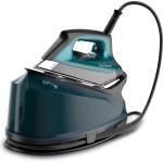 Rowenta Compact Steam Pro Steam Ironing Station - 6.2 Bar High Pressure Steam - 310 G/Min Steam Boost - 1.1 L Water Tank - Blue/Black - DG7621 (DG7621) Ютии