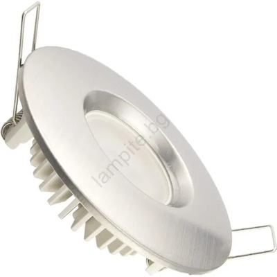 NEDES Led Таванна лампа за баня led / 7w / 230v 4000k сребърна ip44 (nd3209)