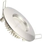 NEDES Led Таванна лампа за баня led / 7w / 230v 4000k сребърна ip44 (nd3209)