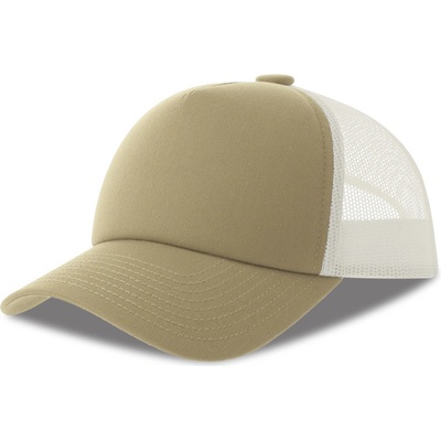 Atlantis Headwear Record-S 5 panelová Trucker COT33026355599-khaki Khaki