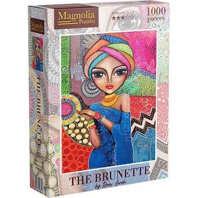 Magnolia Пъзел Magnolia от 1000 части - Брюнетката (1714)