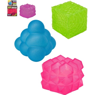 Neon Squeeze kocka strečová sugar 5 5 cm antistresová hračka