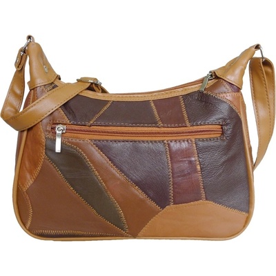 Kabelka Sisi kožená hnedá