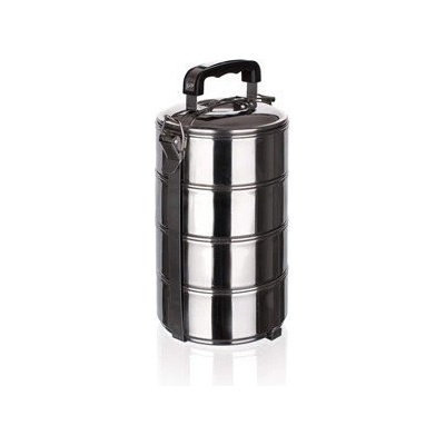 BANQUET Nerezový jídlonosič 4dílný