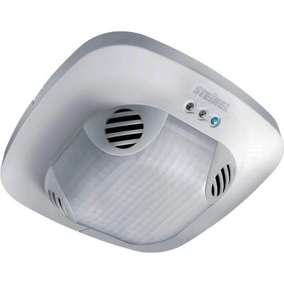 STEINEL Ултразвуков вътрешен сензор за присъствие Steinel DualTech COM1, 007997 - 2000 W, 360 °, 10 m, бял (007997)