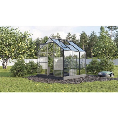 Vitavia Planet 3800 skleněný 3 mm 195 x 195 cm černý
