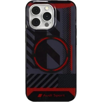 Audi Калъф Audi IML Sport MagSafe за iPhone 13 Pro / 13 6.1" - Черен (6955250227452)