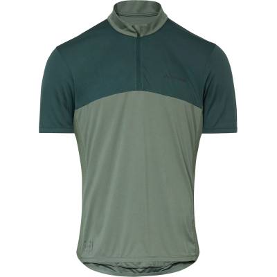 Vaude Мъжка фланелка с къс ръкав за колоездене Vaude Matera Half Zip Tricot Cycling jersey - Deep Pond (056-2858-0712)