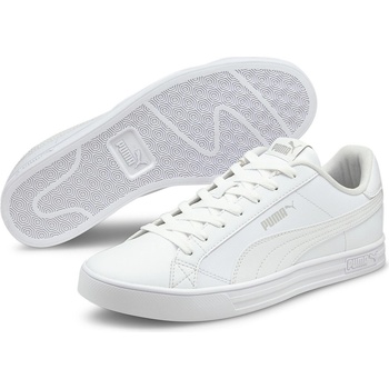 Image 1 of PUMA Мъжки маратонки Puma Smash Vulc 3 Low Mens Trainers - Triple White