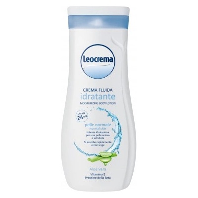 Leocrema Idratante Хидратиращо мляко за тяло за нормална кожа с алое вера 400мл