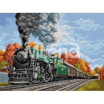 Milena Style Влак - гоблен със схема