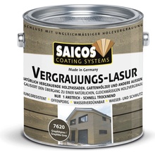 Saicos Lazura pro zešednutí 2,5 l šeď grafitová