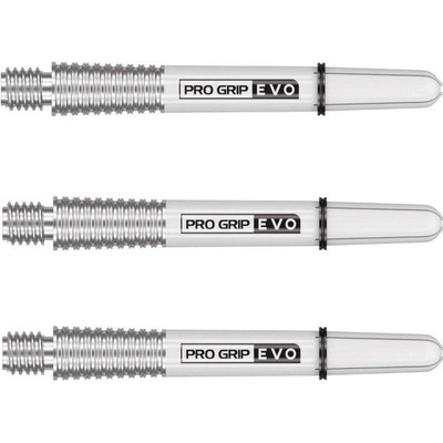 Target Pro Grip Evo AL, stříbrné, krátké, 34mm