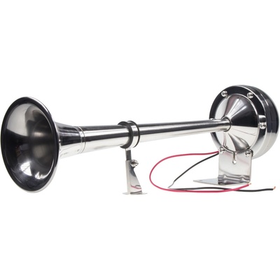 Singl-fanfára 410mm, chrom, 12V, elektromagnetická