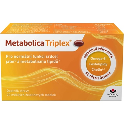 Metabolica Triplex 20 želatinových tobolek