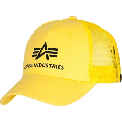 Alpha Industries Baseball Basic Trucker Cap prime yellow