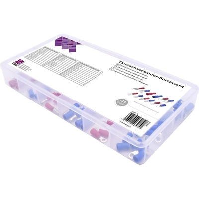 TRU COMPONENTS T1904C071 krimpovacie sada, 0.50 mm² - 2.50 mm², 120 dielov