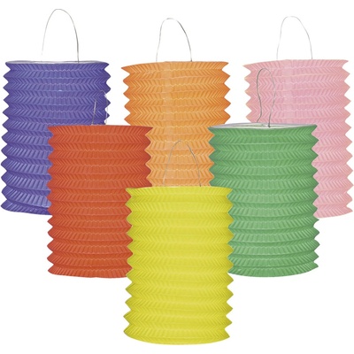 Boland 12 jednobarevných lampiónů válce – Zboží Dáma