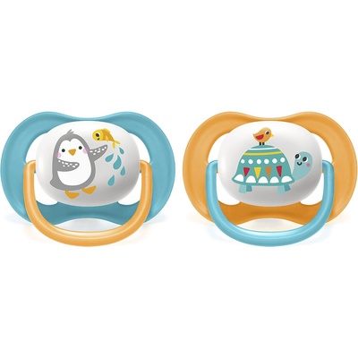 Philips залъгалки Ultra Air Animals 6-18 м пингвин/костенурка