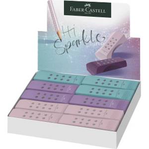 Faber-Castell Ластик FABER-CASTELL RollOn Sparkle pvc free смесени цветове 187310 (187310)