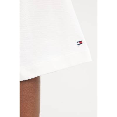 Tommy Hilfiger уголемена тениска дамска от памук (WW0WW50940)