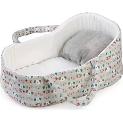 Munecas Guca 4132 Prenosný textilný košík bábätko 42-46 cm